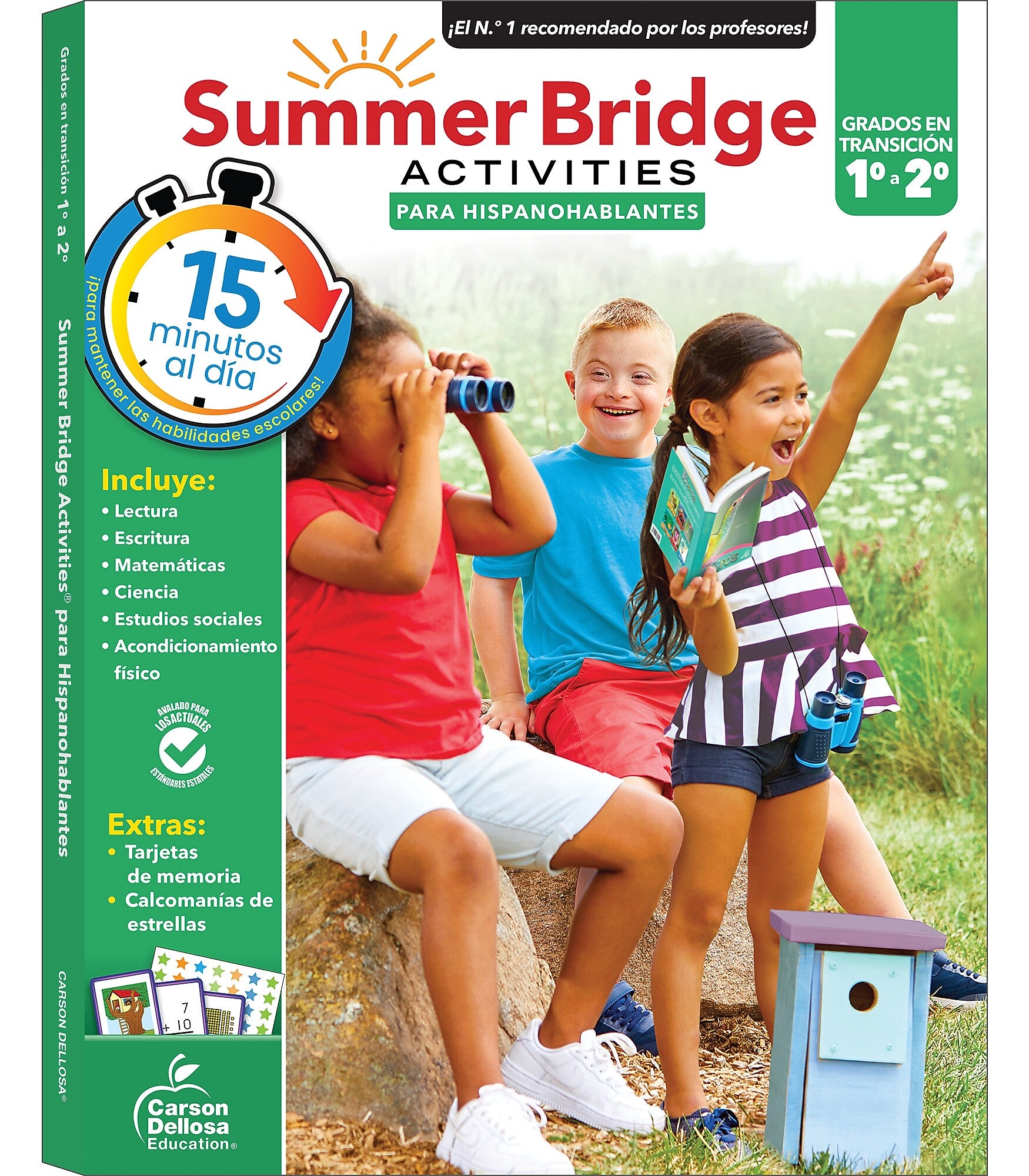 Summer Bridge Activities Summer Bridge Activities Paperback Workbook Summer Bridge Activities Spanish 1-2 (705434)