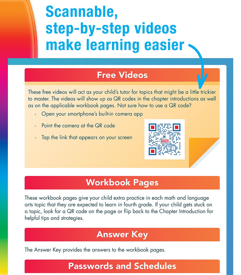Spectrum Spectrum Paperback Workbook Complete Learning + Videos  (705429)