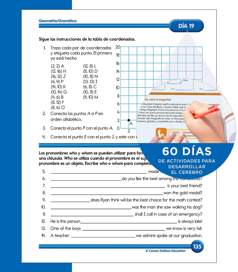 Summer Bridge Activities Summer Bridge Activities Paperback Workbook Summer Bridge Activities Spanish 5-6 (705438)