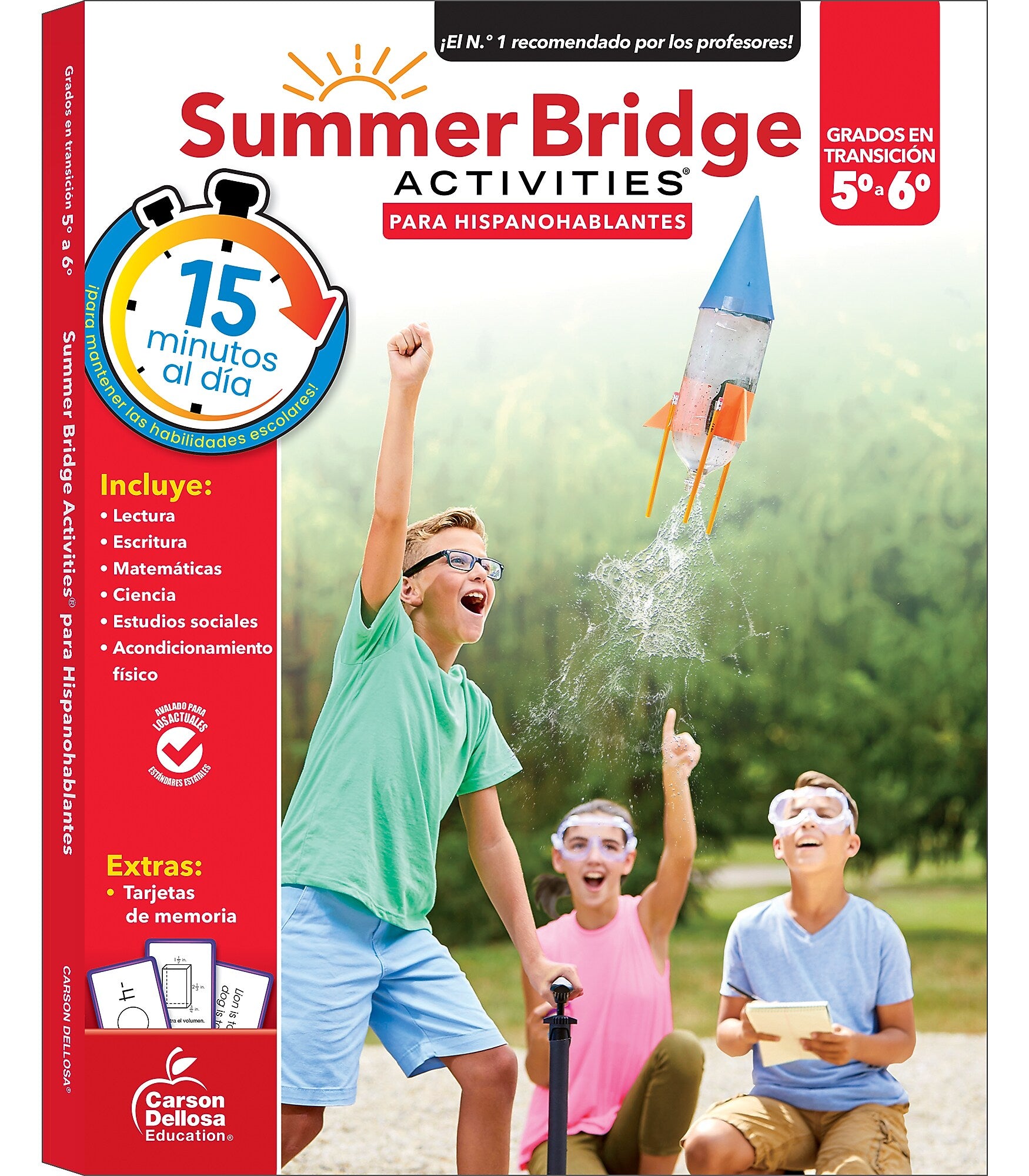 Summer Bridge Activities Summer Bridge Activities Paperback Workbook Summer Bridge Activities Spanish 5-6 (705438)
