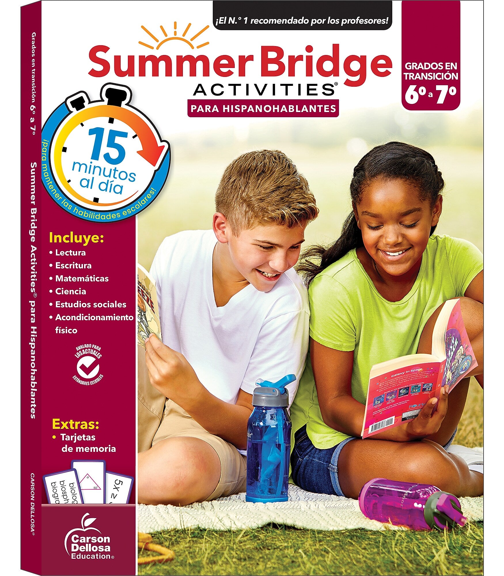 Summer Bridge Activities Summer Bridge Activities Paperback Workbook Summer Bridge Activities Spanish 6-7 (705439)