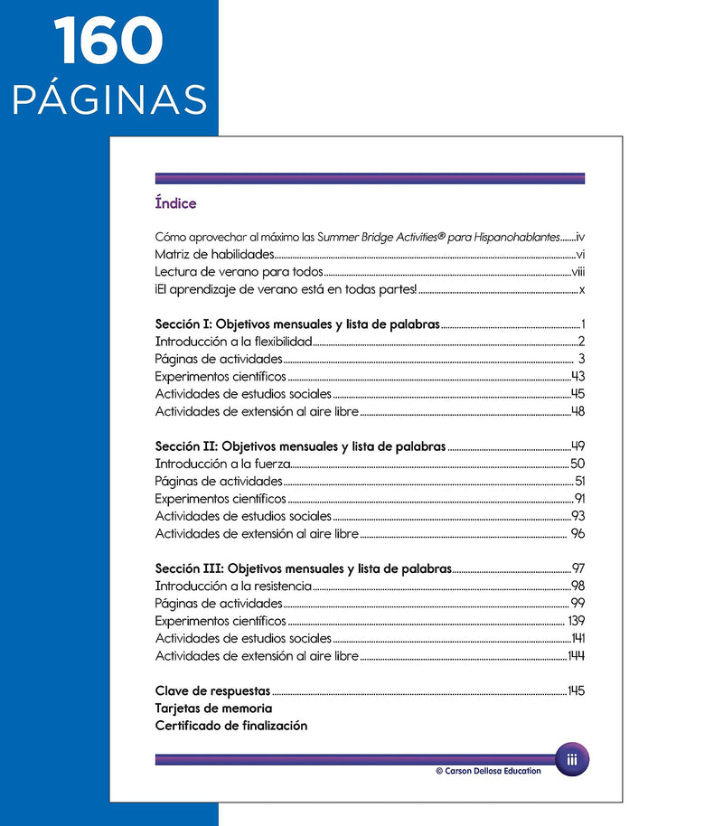 Summer Bridge Activities Summer Bridge Activities Paperback Workbook Summer Bridge Activities Spanish 4-5 (705437)