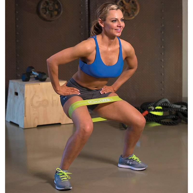 Gofit Pro Power Loop Resistance Bands, Assorted Colors (GF-2XPL)
