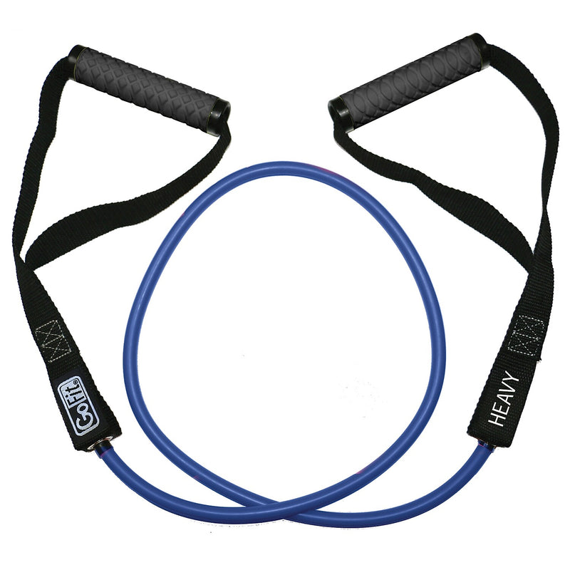Gofit Power Tube Resistance Bands, Blue (GF-4TUB-H(40))