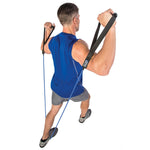 Gofit Power Tube Resistance Bands, Blue (GF-4TUB-H(40))