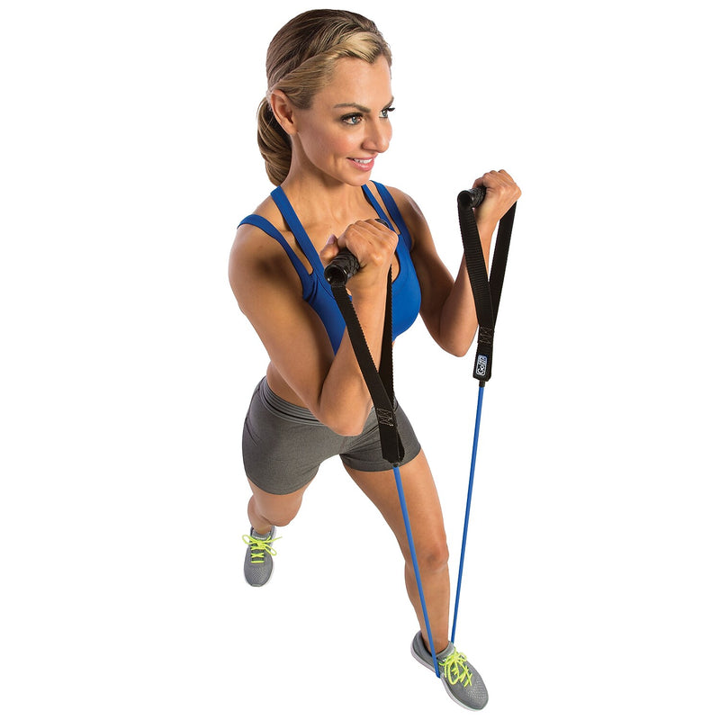 Gofit Power Tube Resistance Bands, Blue (GF-4TUB-H(40))