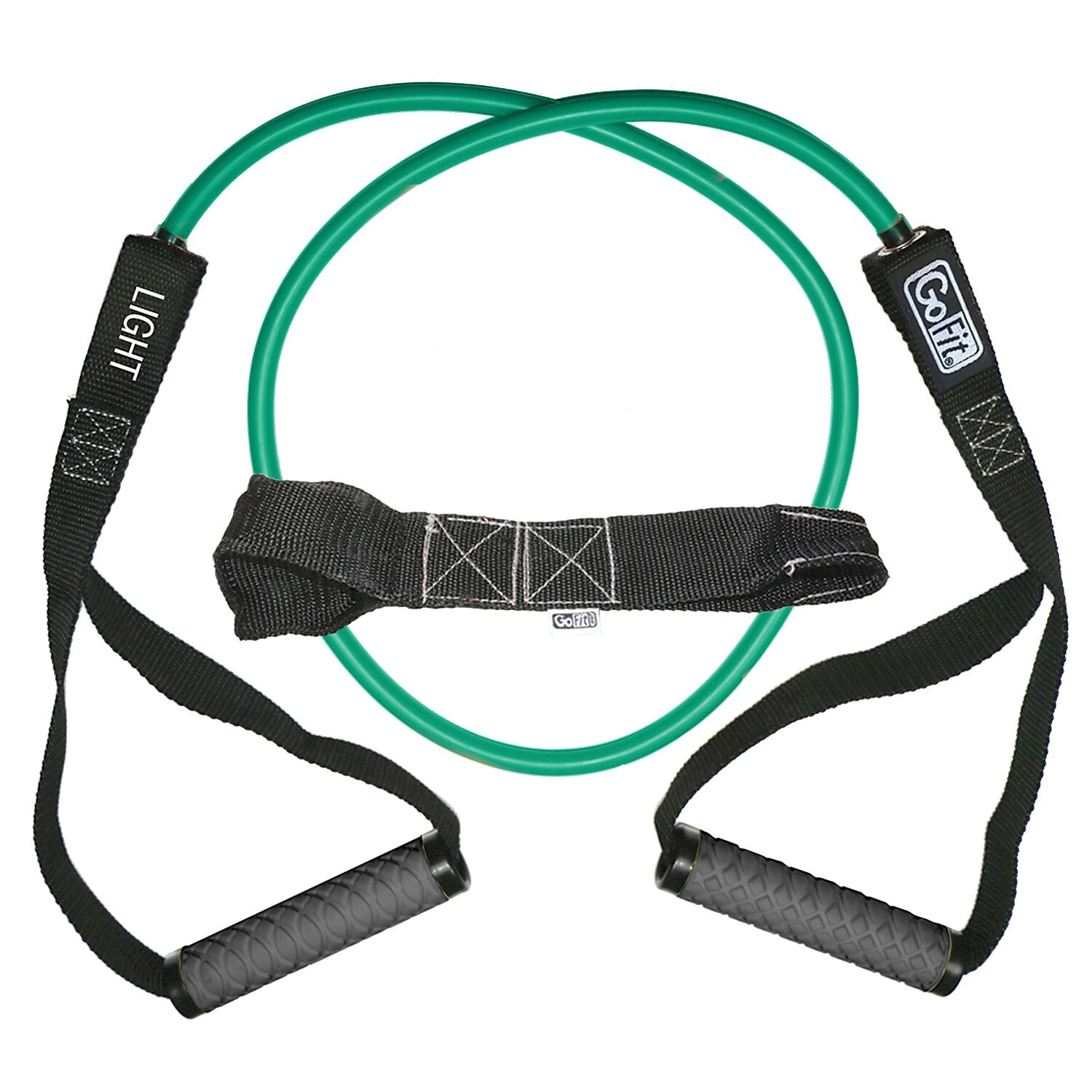 Gofit Power Tube Resistance Band, Green (GF-4TUB-L(20))