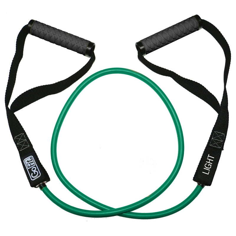 Gofit Power Tube Resistance Band, Green (GF-4TUB-L(20))