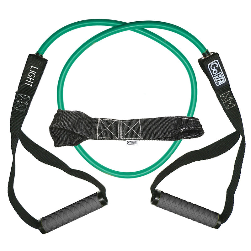 Gofit Power Tube Resistance Band, Green (GF-4TUB-L(20))