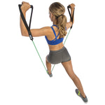 Gofit Power Tube Resistance Band, Green (GF-4TUB-L(20))