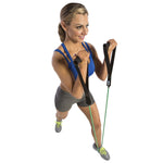 Gofit Power Tube Resistance Band, Green (GF-4TUB-L(20))