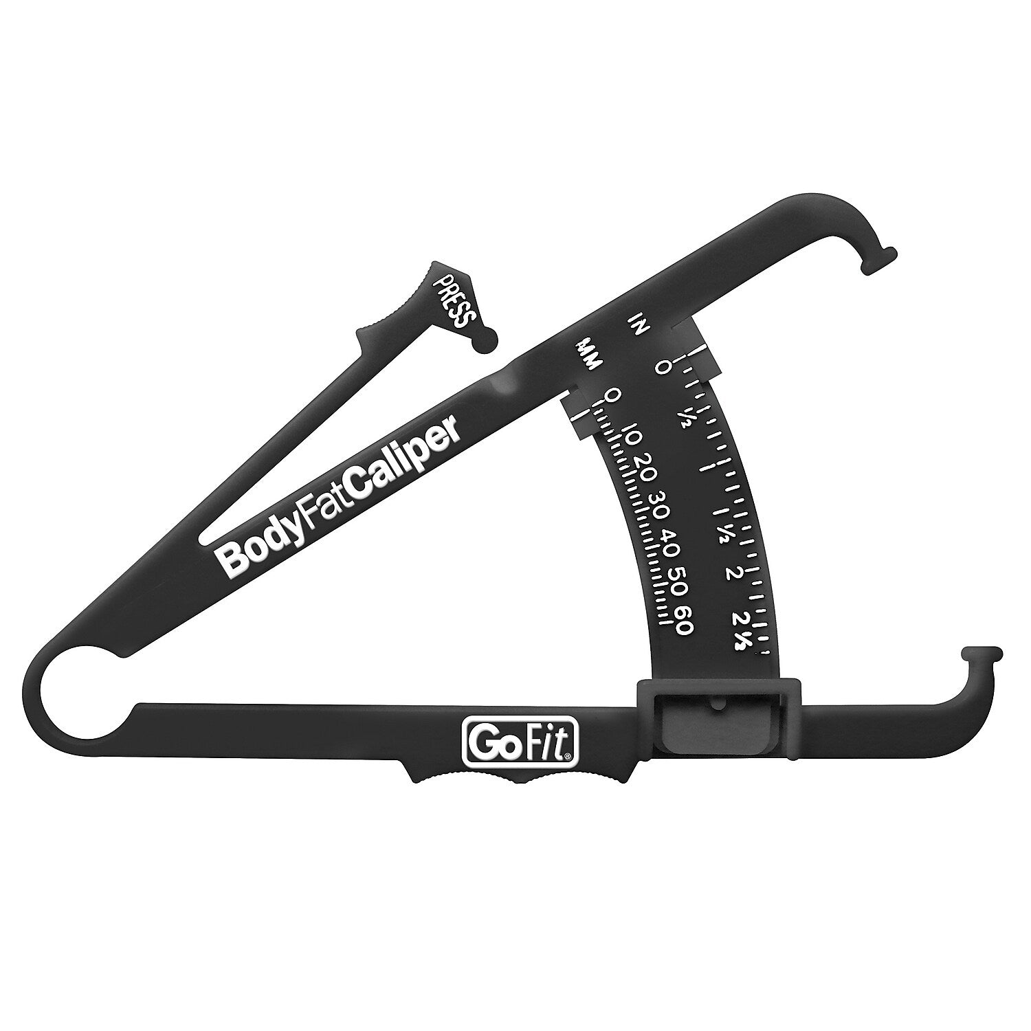 Gofit Body-Fat Caliper, Black (GF-CAL)