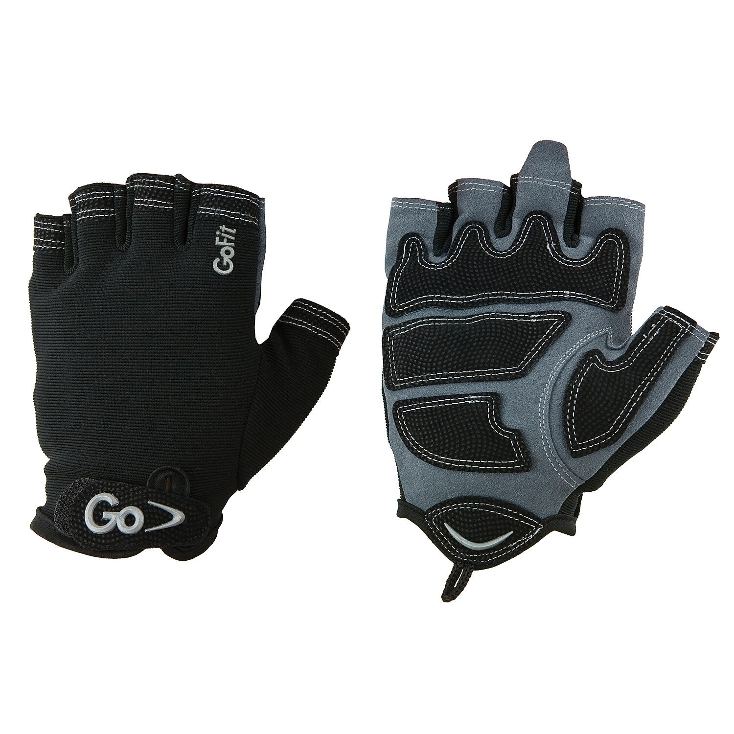 Gofit Xtrainer Men's Medium Weightlifting Gloves, Black (GF-CT-MED)