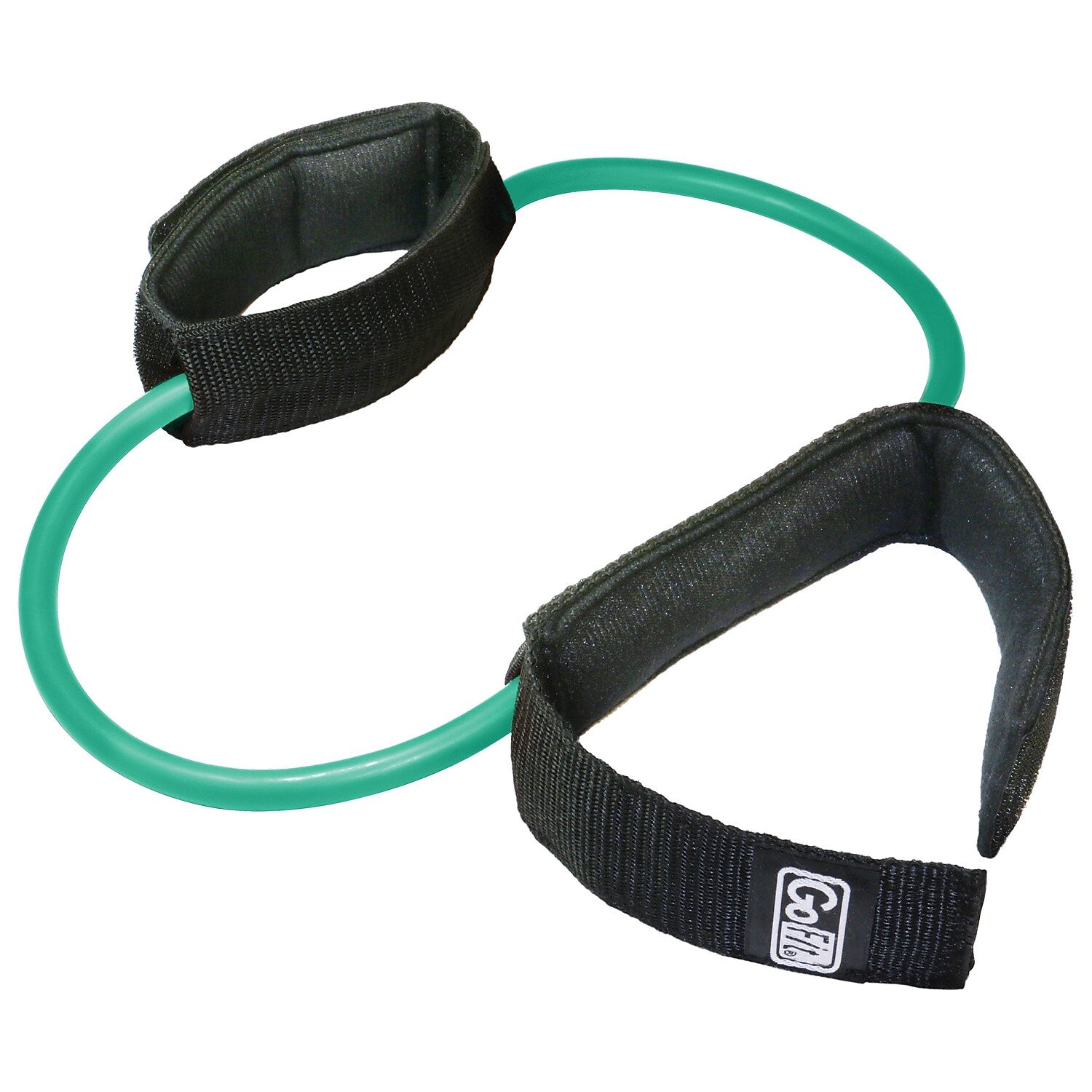 Gofit Resist-a-Cuffs Resistance Band, Green (GF-CUFF-L/M)
