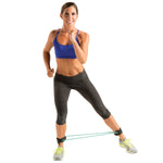 Gofit Resist-a-Cuffs Resistance Band, Green (GF-CUFF-L/M)