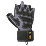 Gofit Diamond-Tac XL Weightlifting Gloves, Black (GF-DTACW-XLG)