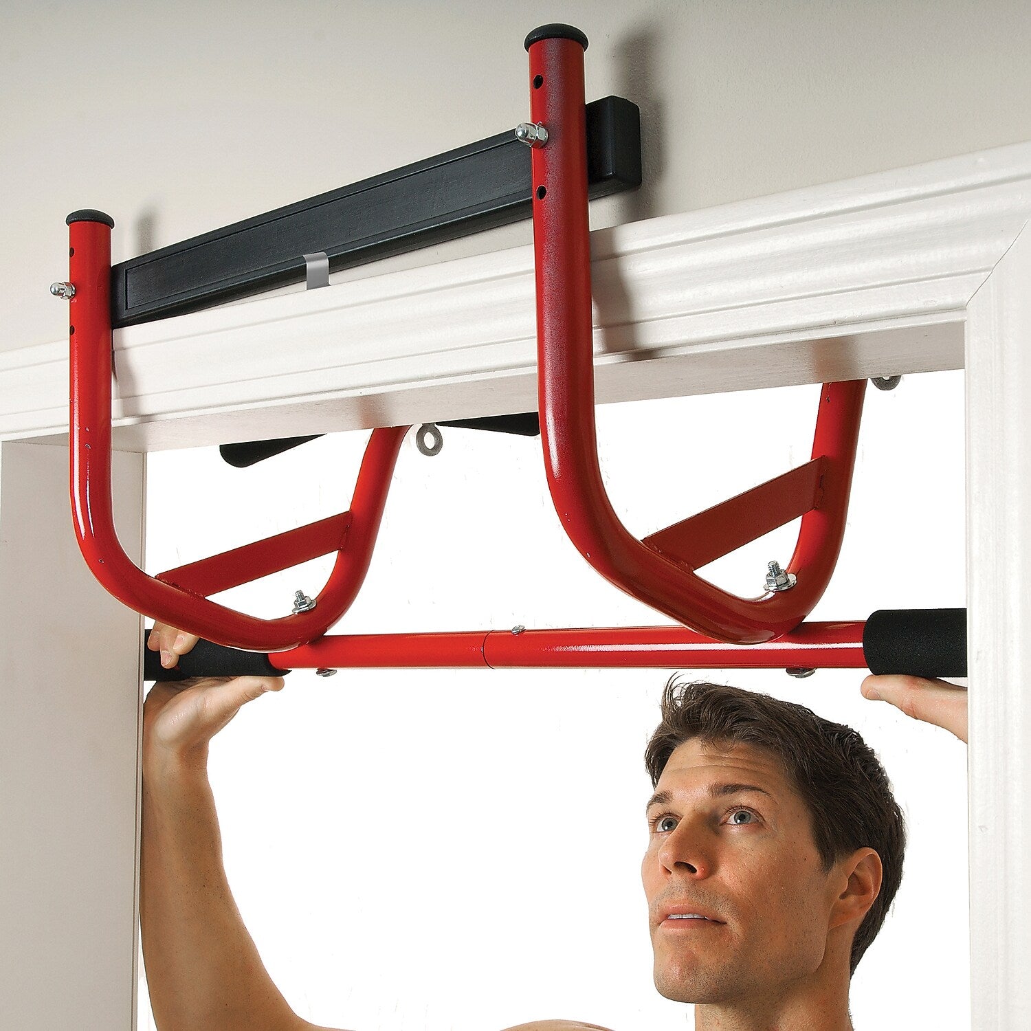 Gofit Elevated Chin-up Station, Red (GF-ECS)
