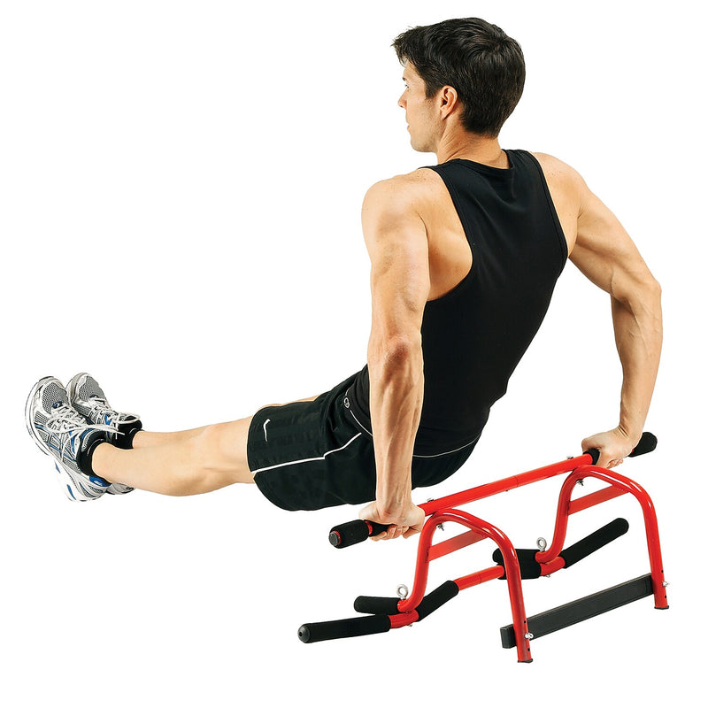 Gofit Elevated Chin-up Station, Red (GF-ECS)