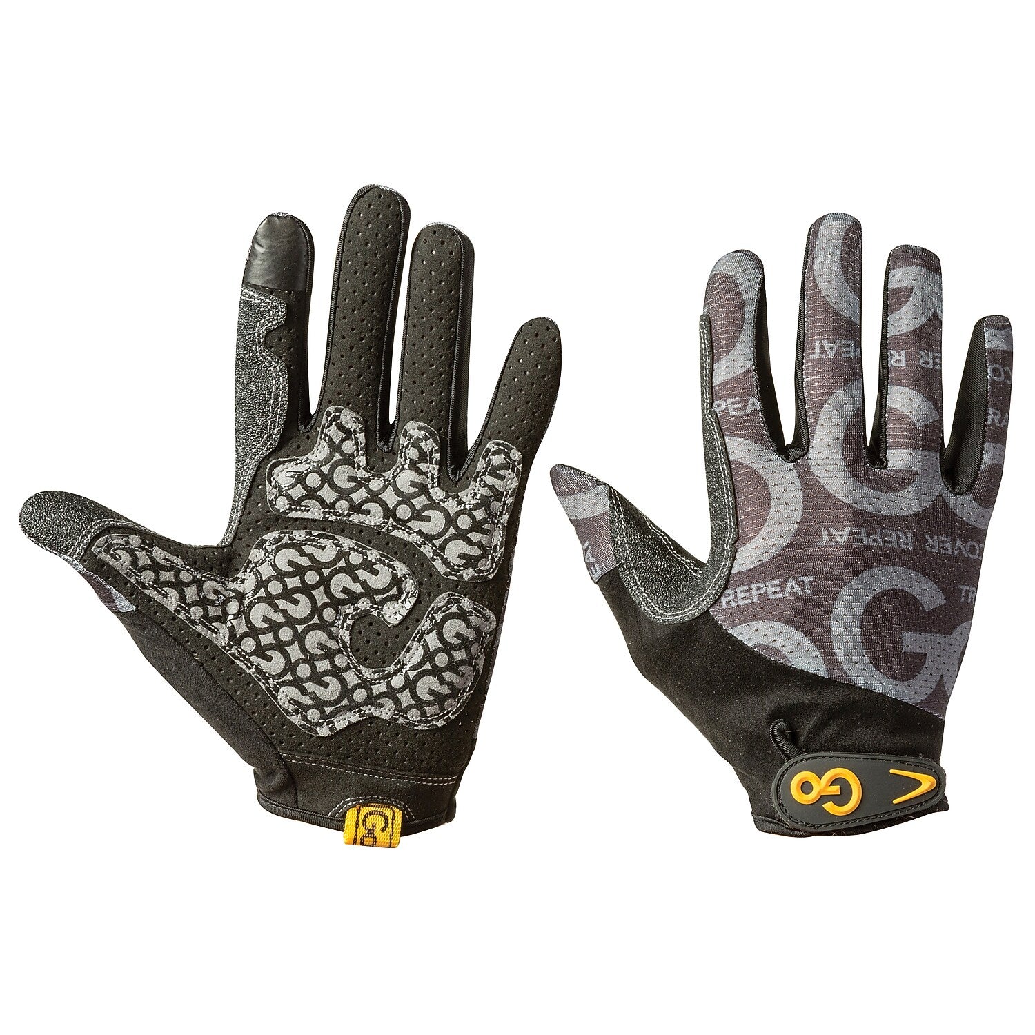 Gofit Go Grip Medium Weightlifting Gloves, Gray (GF-GTCFF-M)