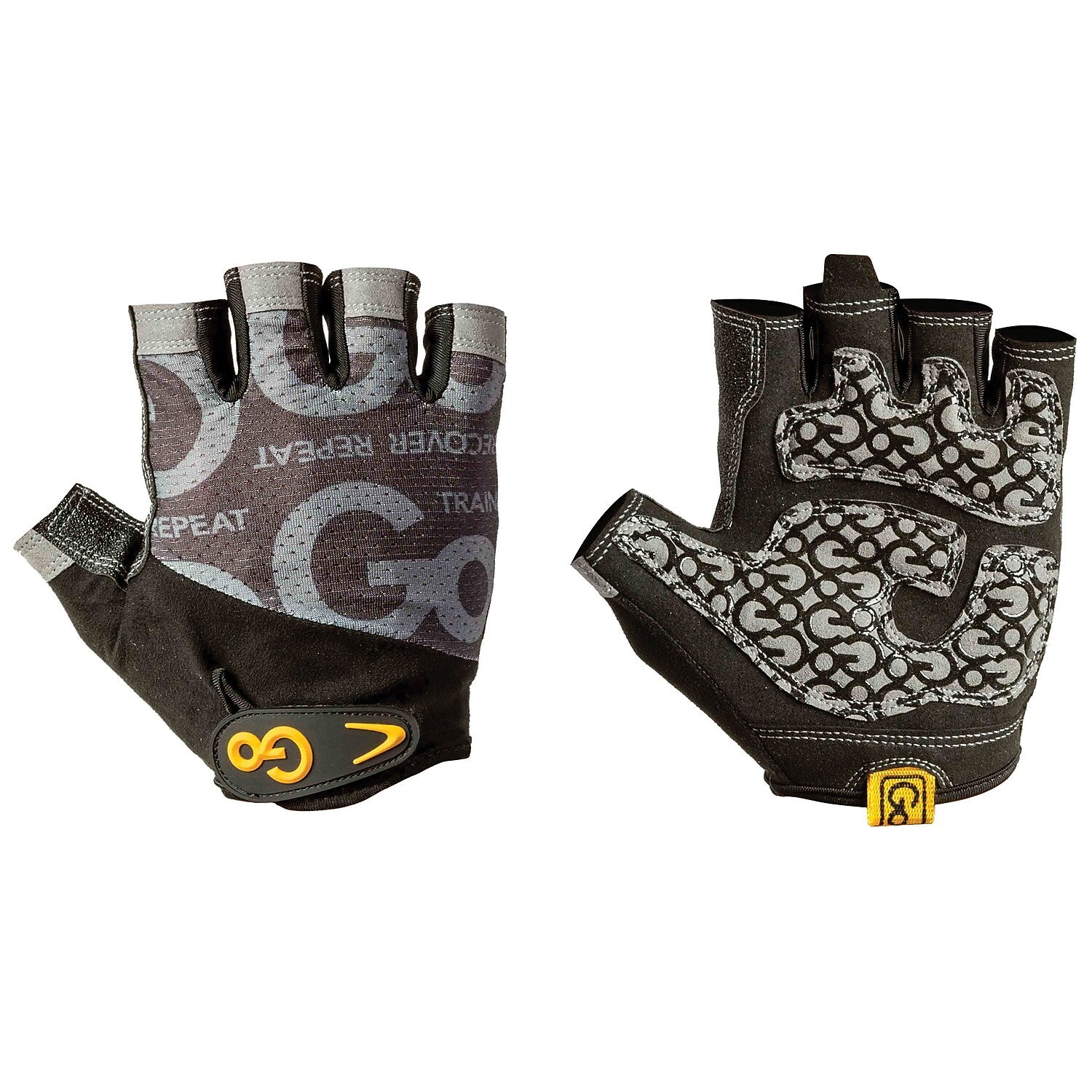 Gofit Pro Medium Men's Weightlifting Gloves, Gray (GF-GTC-M)
