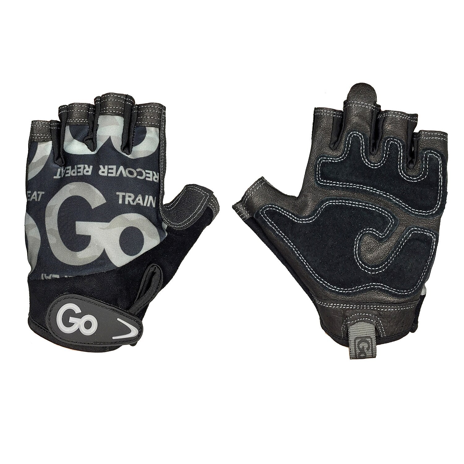 Gofit Men’s Large Weightlifting Gloves, Black (GF-MLG-L/CAM)