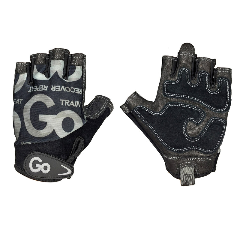 Gofit Men’s Large Weightlifting Gloves, Black (GF-MLG-L/CAM)