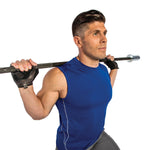 Gofit Men’s Large Weightlifting Gloves, Black (GF-MLG-L/CAM)