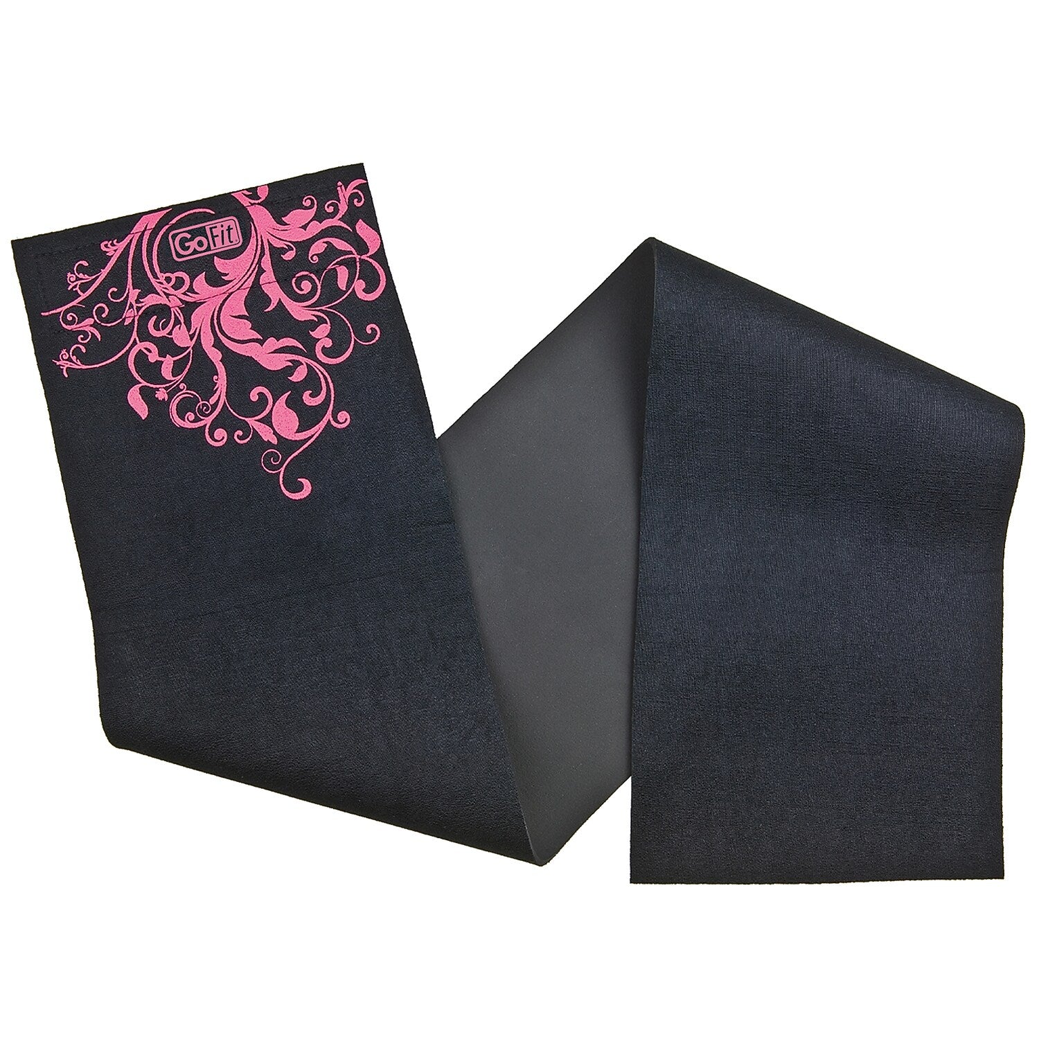 Gofit Waist Trimmer, Black/Pink (GF-PNWT-F)