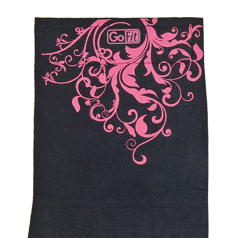 Gofit Waist Trimmer, Black/Pink (GF-PNWT-F)