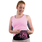 Gofit Waist Trimmer, Black/Pink (GF-PNWT-F)
