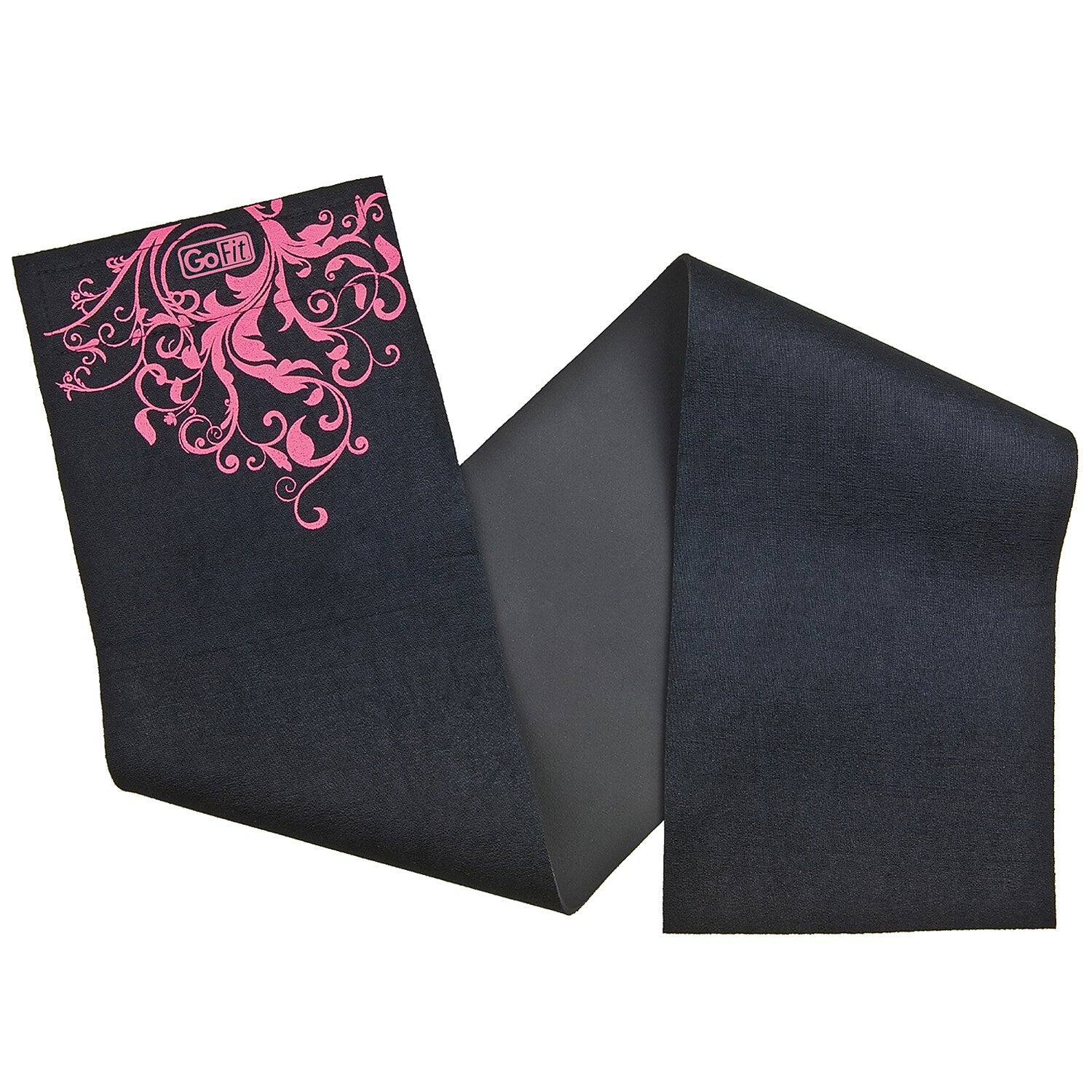 Gofit Waist Trimmer, Black/Pink (GF-PNWT-R)