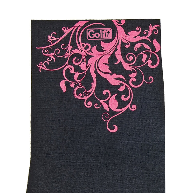 Gofit Waist Trimmer, Black/Pink (GF-PNWT-R)