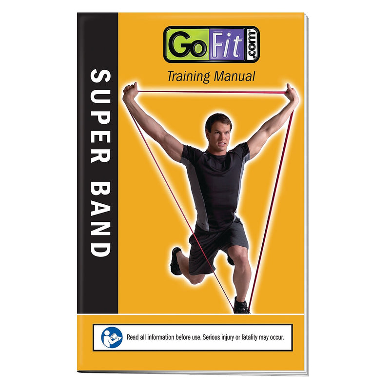 Gofit Super Resistance band, Blue (GF-PSB1.5)