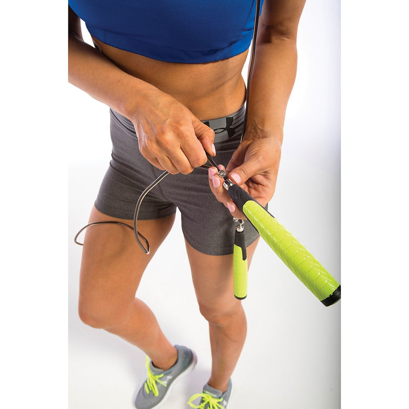 Gofit Pro Swivel Jump Rope, Green (GF-PSR)