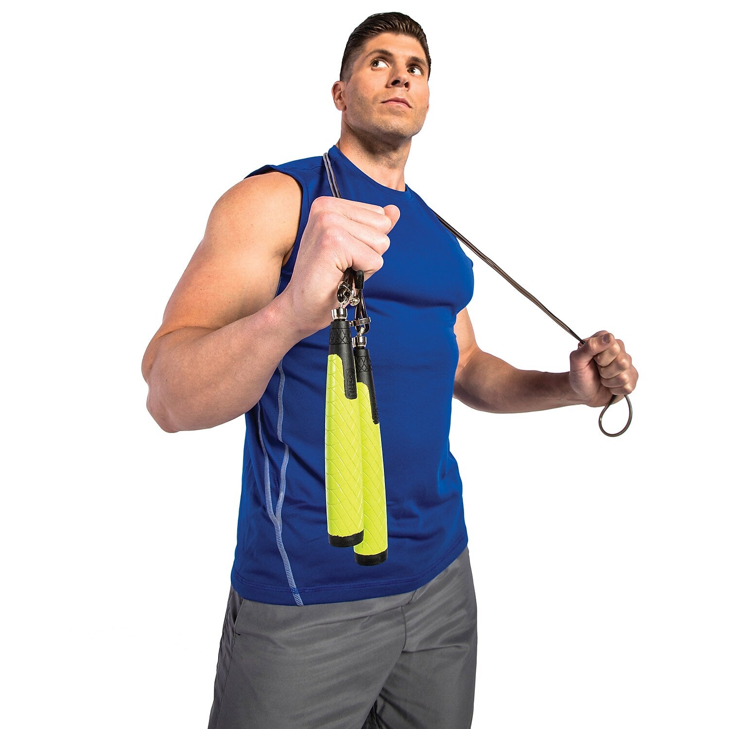 Gofit Pro Swivel Jump Rope, Green (GF-PSR)