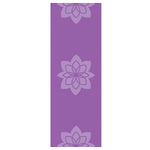 GoFit Zen Lotus Designer Yoga Mat, Purple (GF-PYM-PPL)