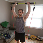Gofit Resist-a-Bar Total-Body Strength-Training Tool, Green (GF-RAB)