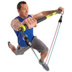 Gofit Resist-a-Bar Total-Body Strength-Training Tool, Green (GF-RAB)