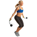 Gofit Ropeless Jump Rope, Green (GF-RJR)