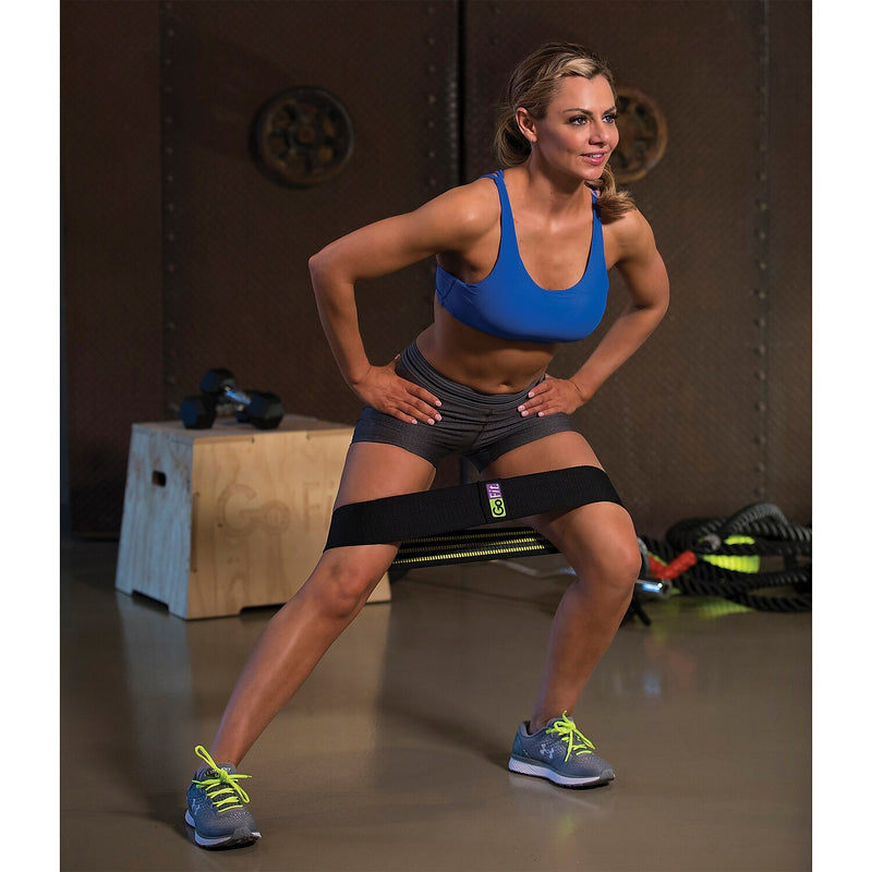 Gofit Large/XL Super ElastiLoop Resistance Band, Black (GF-SAS-L/XL)