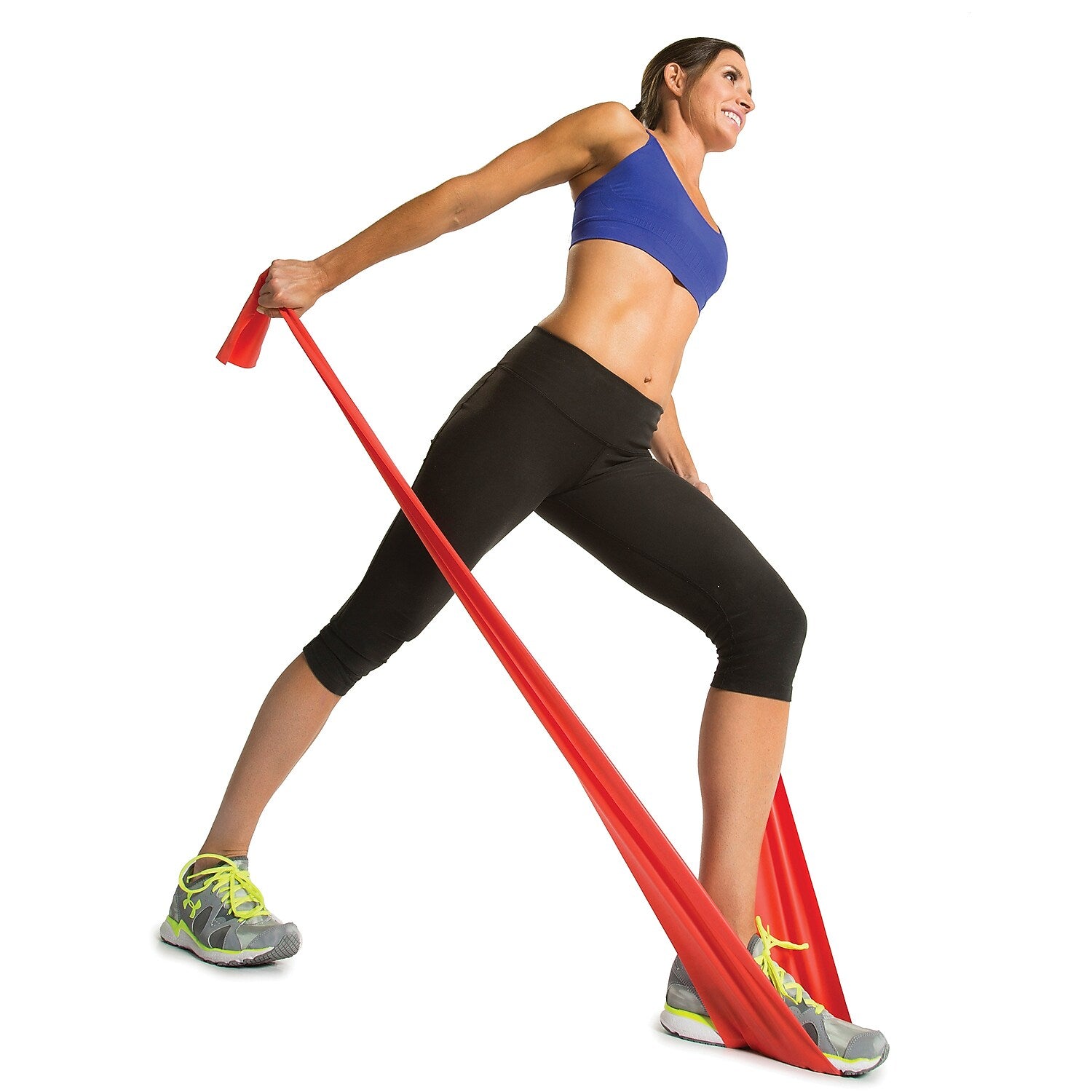 Gofit Resistance Band, Red (GF-SFB-H)