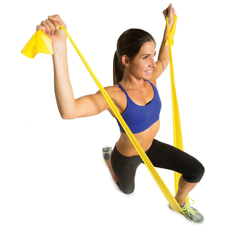 Gofit Resistance Band, Yellow (GF-SFB-L)
