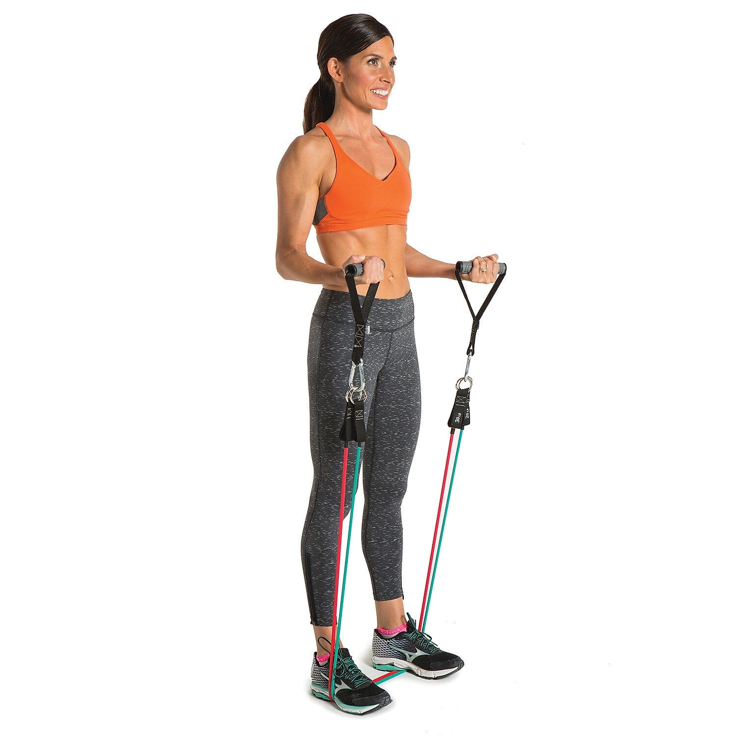 Gofit Power Tube Resistance Band, Green (GF-ST20)