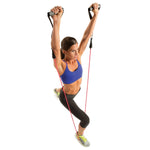 Gofit Power Tube Resistance Band, Red (GF-ST30)