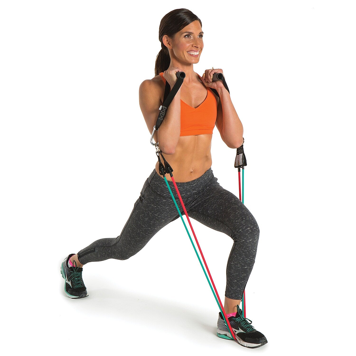 Gofit Power Tube Resistance Band, Green (GF-ST80)