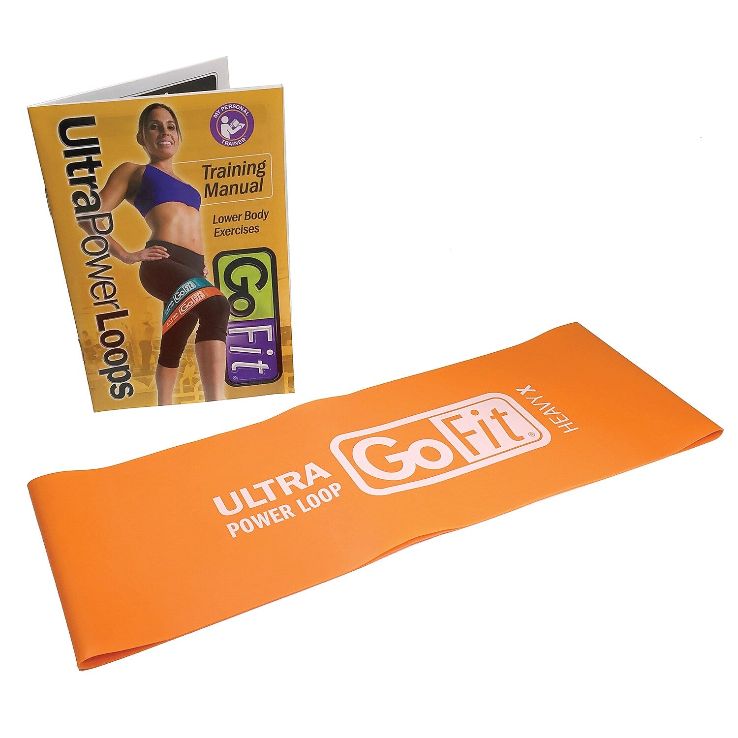 Gofit Ultra Power Loop Resistance Band, Orange (GF-SUPL-HX)