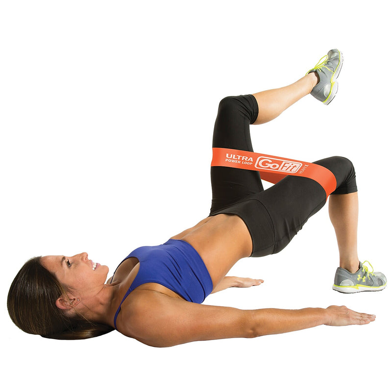 Gofit Ultra Power Loop Resistance Band, Orange (GF-SUPL-HX)