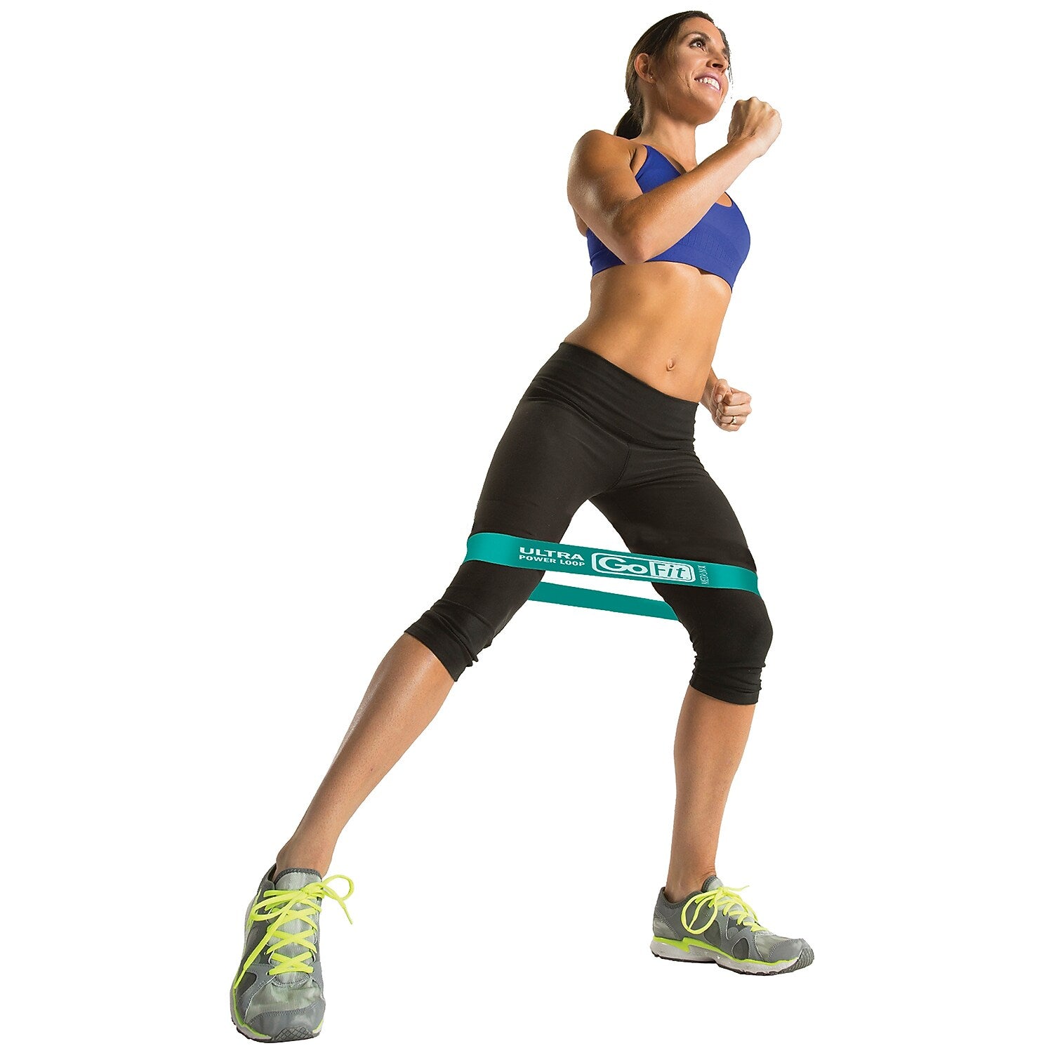 Gofit Ultra Power Loop Resistance Band, Teal (GF-SUPL-MX)