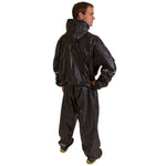 Gofit Black 2-Piece Hooded Sweat Suit, Large/XL (GF-TTH-L/XL)