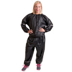 Gofit Small/Medium Vinyl Sweat Suit Black (GF-TTS-S/M)